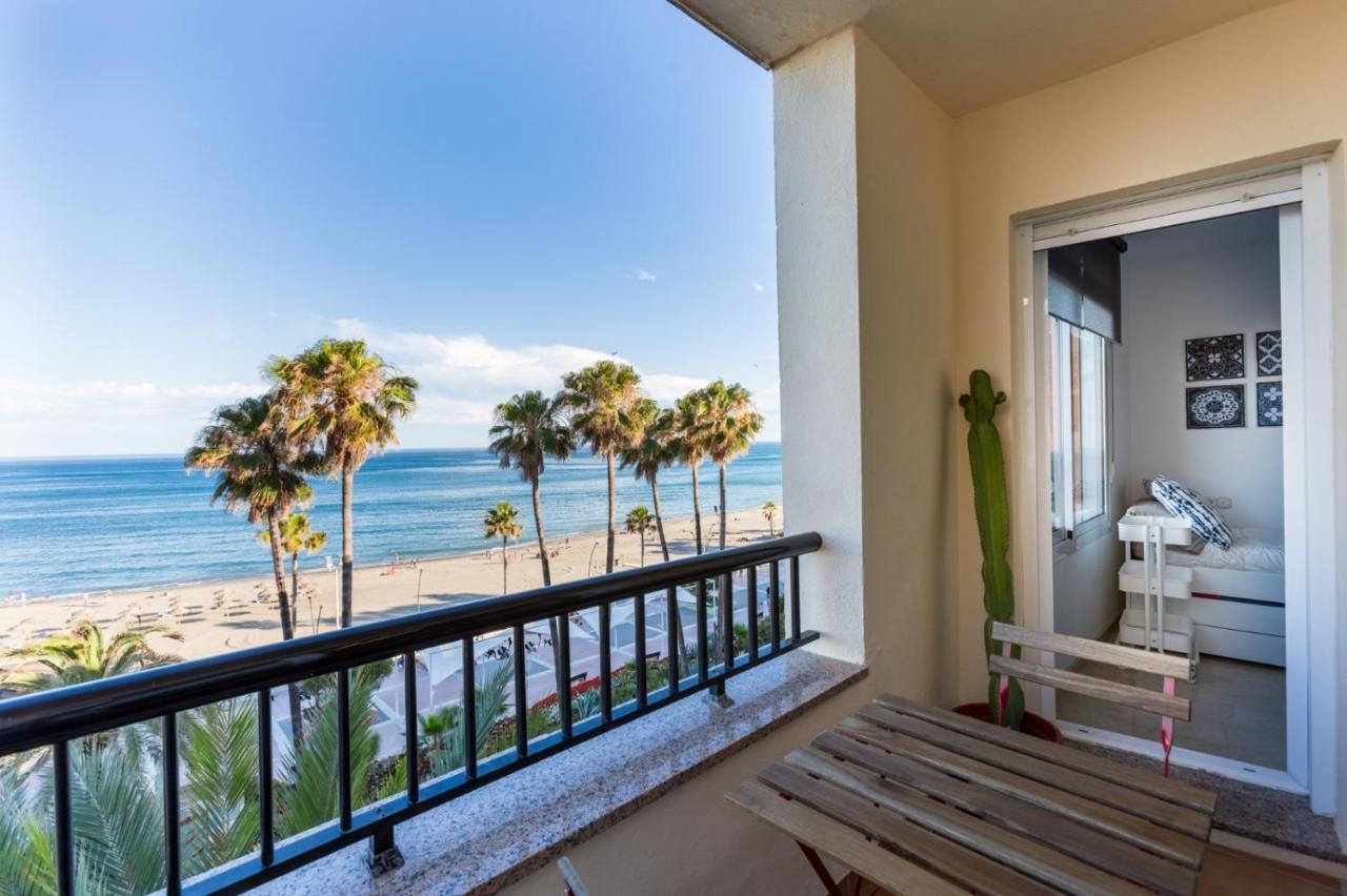 Bonito Apartamento en Primera Línea de Playa Estepona Exterior foto