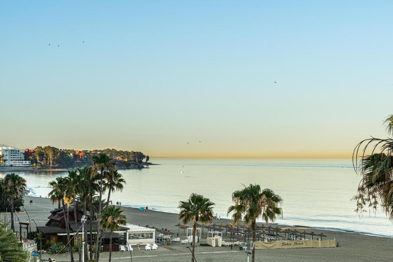 Bonito Apartamento en Primera Línea de Playa Estepona Exterior foto